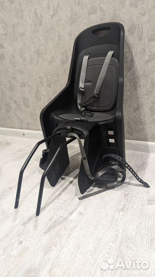 Велокресло Polisport Groovy RS plus черный/серый