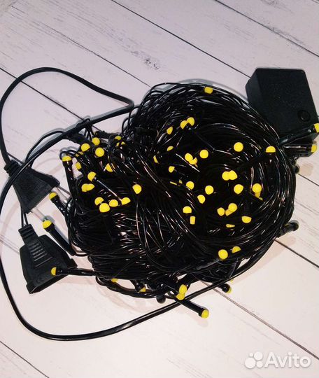 Гирлянда 20 метров уличная светодиодная