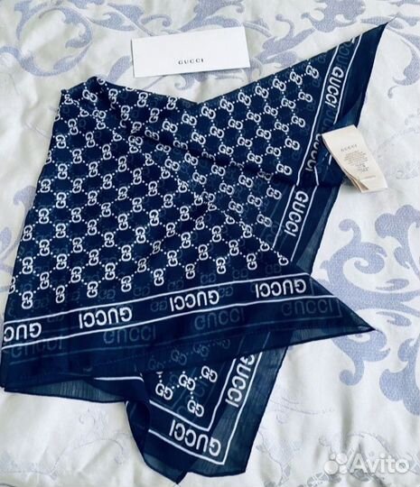 Шелковый платок gucci, Оригинал, новый
