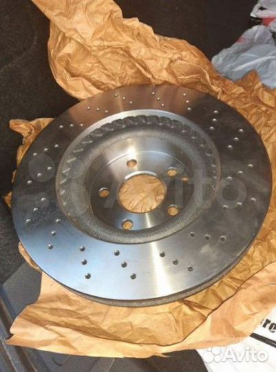 Тормозные диски TRW Mercedes GLK X204 перфорация