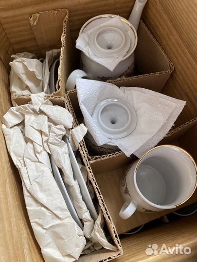 Сервиз кофейный вербилки новый