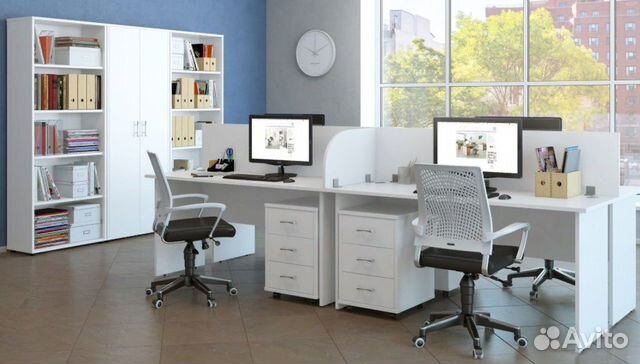 Офисная мебель. стол белый (опт)