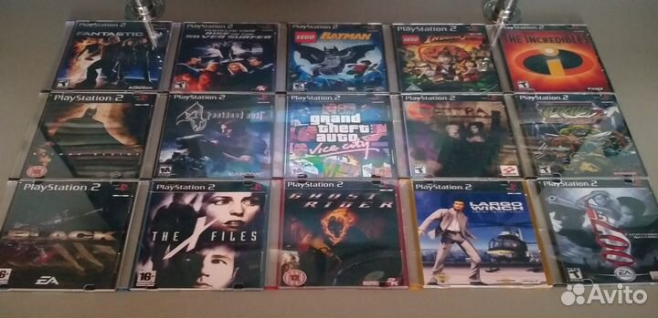 Игровые диски на ps2