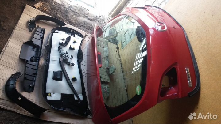 Mazda 3 BL 2009-2013 г хэтчбэк крышка багажника
