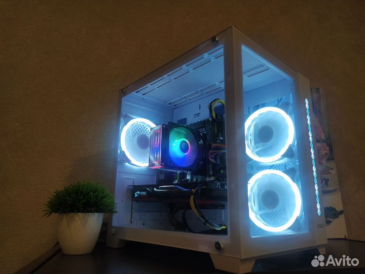 Игровой пк 8/16 ядер/озу 16/rx570/SSD+HDD