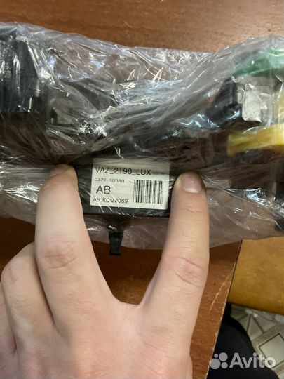 Блок управления отопителем на LADA granta LUX