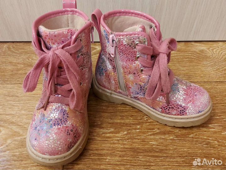 Ботинки демисезонные для девочки 25 размер