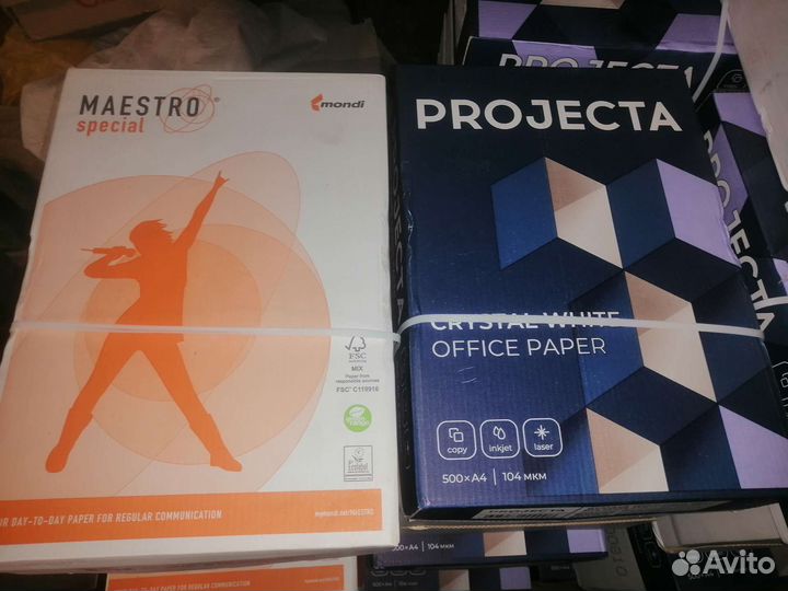 Офисная бумага a4