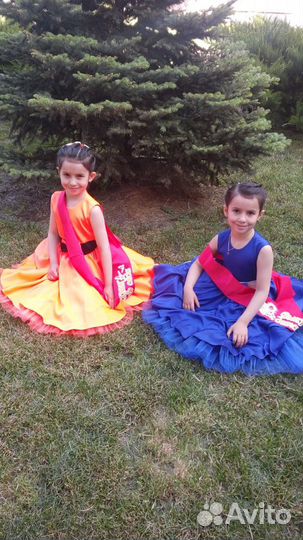 Платье для девочки 4-6 лет