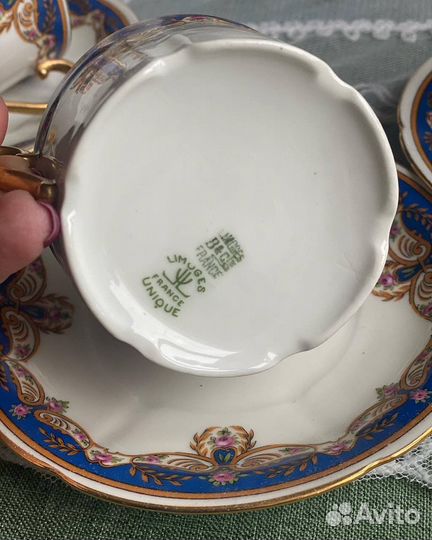 Сервиз чайный Limoges 1900-1919 гг