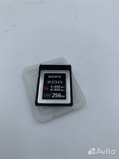 Карта памяти sony xqd 256gb 440/400