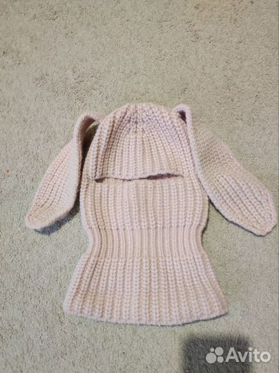 Шапка шлем, балаклава с ушками