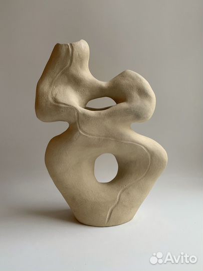 Интерьерная ваза ручной работы