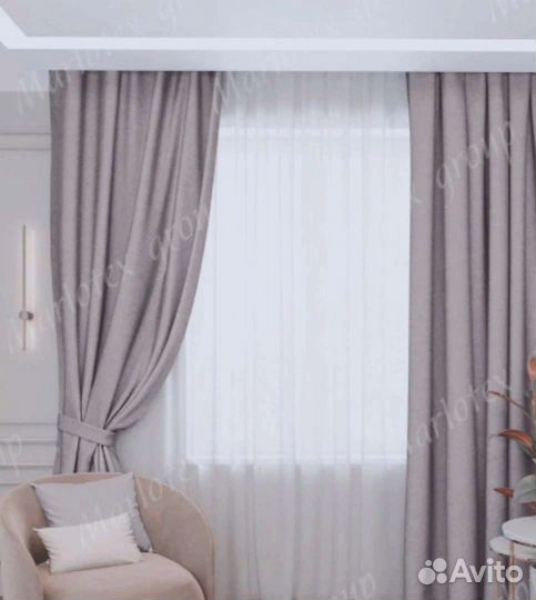 Шторы Канвас