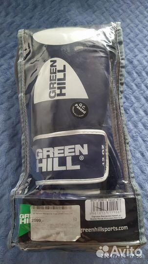 Перчатки green hill hamed 12 oz