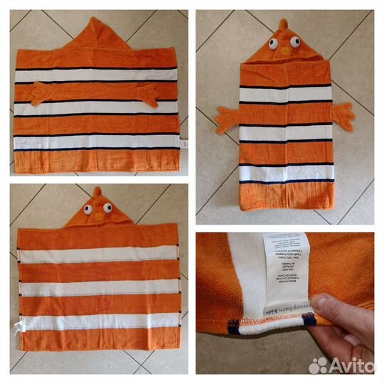 Полотенце для малыша фирмы Pottery barn kids