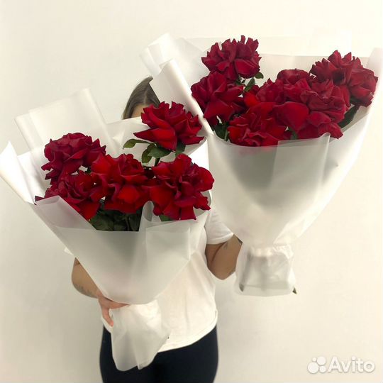 Цветочный Подарок. Французские Розы в Букете