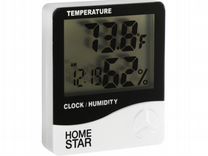 Термометр-гигрометр Homestar HS-0108, цифровой, ко