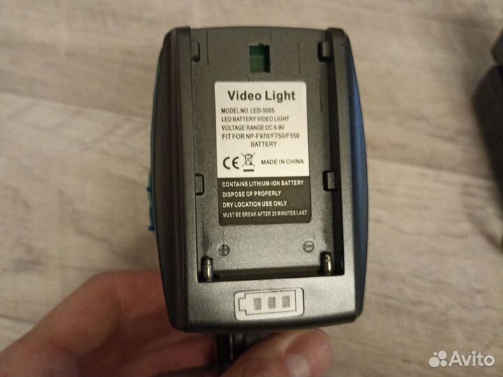 Накамерный свет Video Light