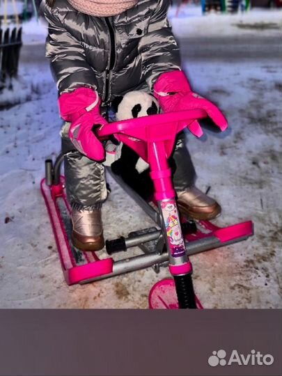 Детский снегокат