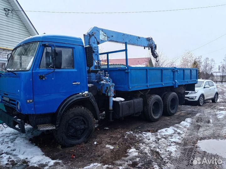 КАМАЗ 5320 с КМУ, 1987