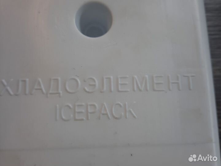 Хладоэлемент вода для сумки холодильника