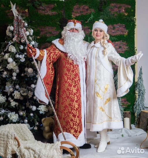 Дед Мороз и Снегурочка