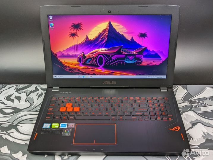 Asus Rog G752VS IPS i7-6700HQ 8GB GTX1070 128SSD