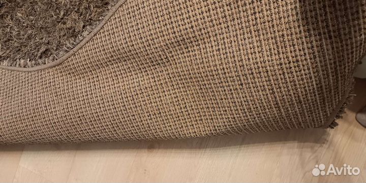 Ковёр в форме шкуры (коричневый)
