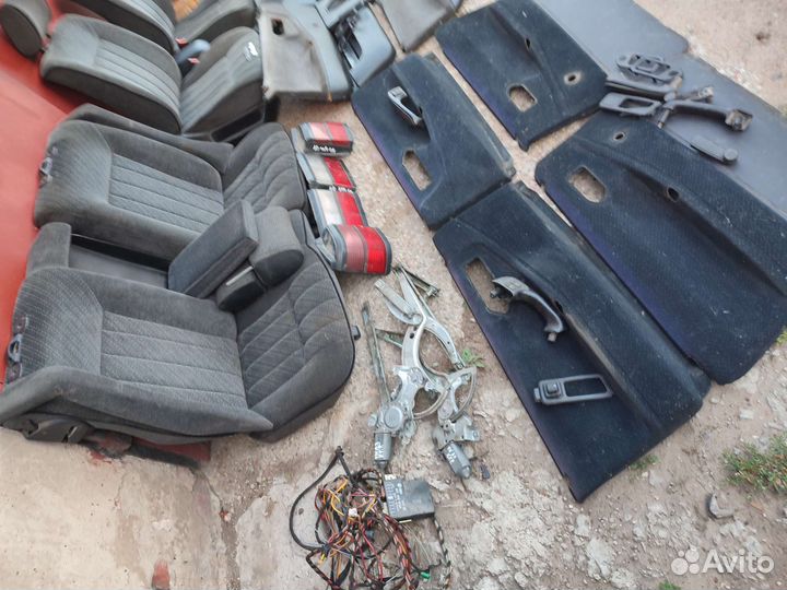 Салон велюр, vw пассат б3