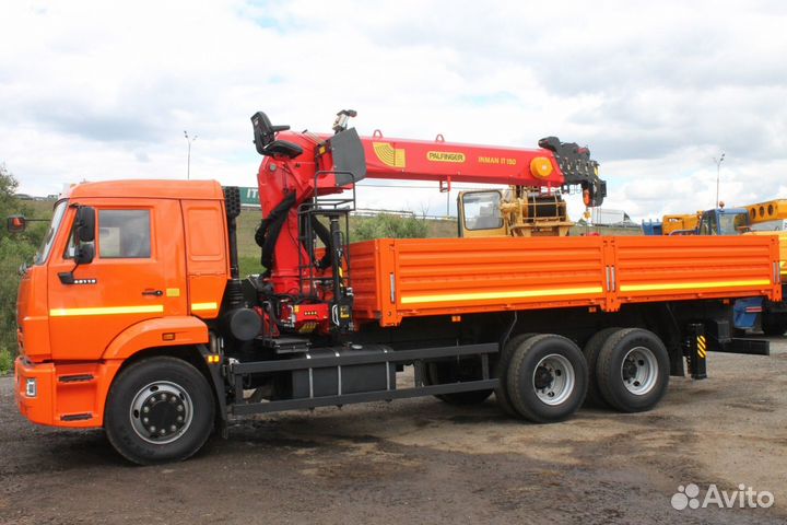 КАМАЗ 65115 с КМУ, 2023