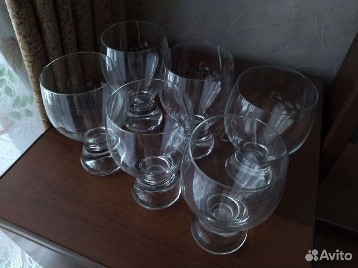 Набор бокалов из Богемского стекла