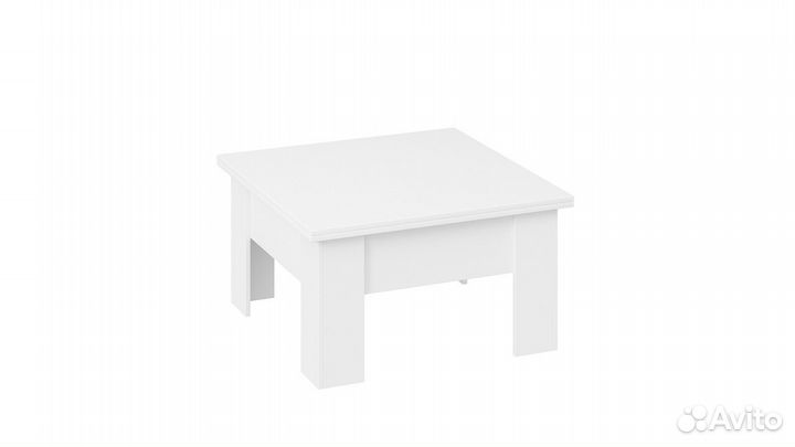 Стол журнальный тип 10 Белый Ясень