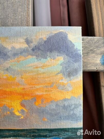 Картина. Морской пейзаж