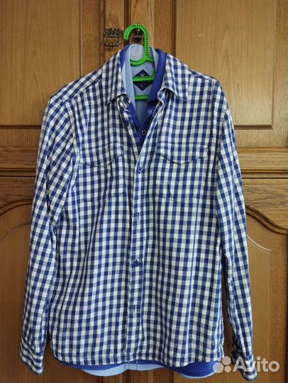 Рубашки на подростка для школы