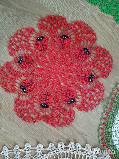 Салфетки вязаные крючком