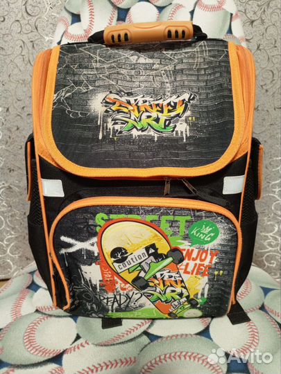 Рюкзак школьный для мальчика бу