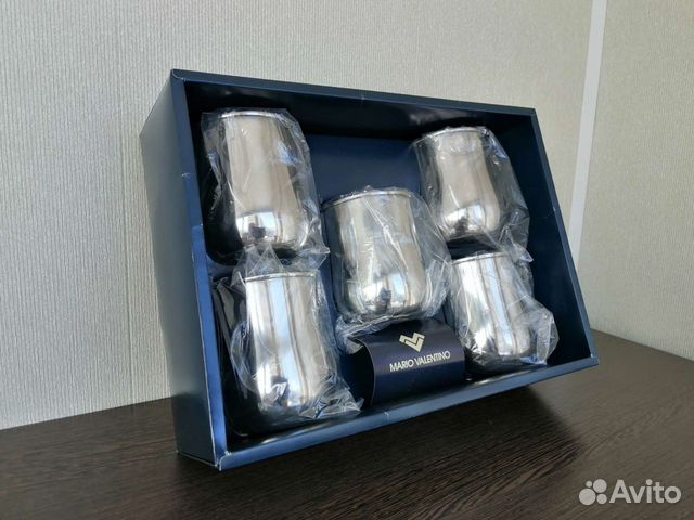 Набор стаканов из нержавеющей стали