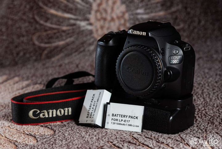 Canon 200d тушка Зеркальный фотоаппарат