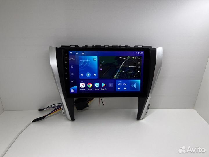 Магнитола Android Toyota Camry (55) 2015 - 2018