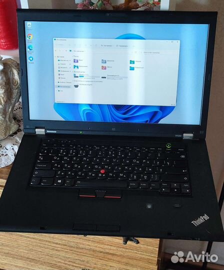 Ноутбук lenovo w530