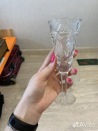 Хрустальные фужеры