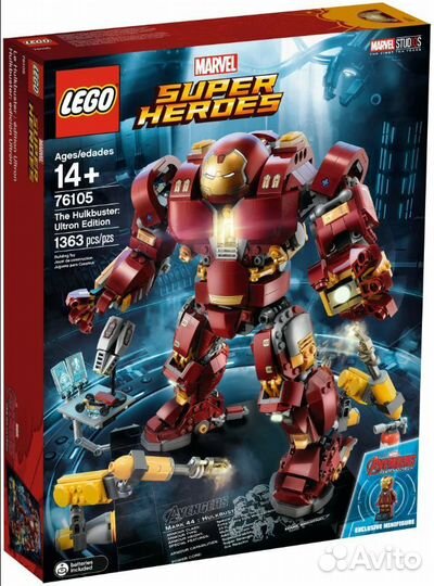 Конструктор Lego Super Heroes 76105 Халкбастер