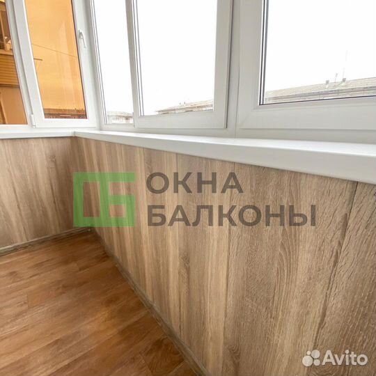 Отделка балконов