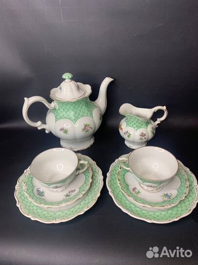 Чайная тройка германия Schoenau 50-e