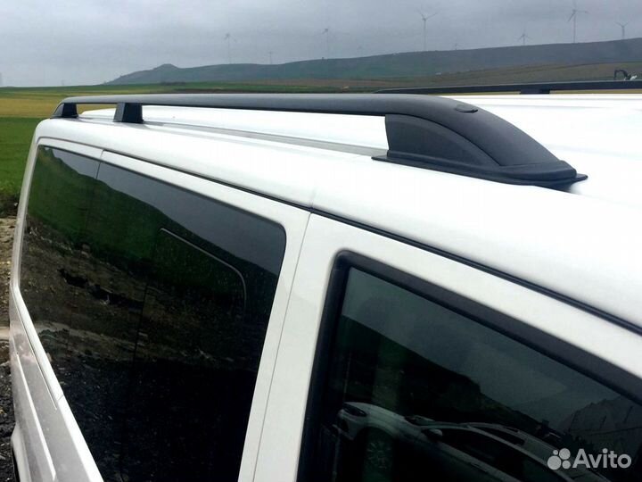 Рейлинги для Volkswagen T5/T6 короткая база, черн