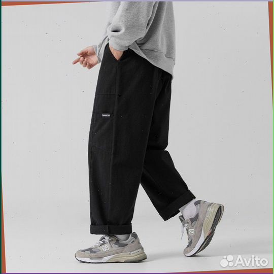 Широкие карго штаны (Номер Арт: 22952)