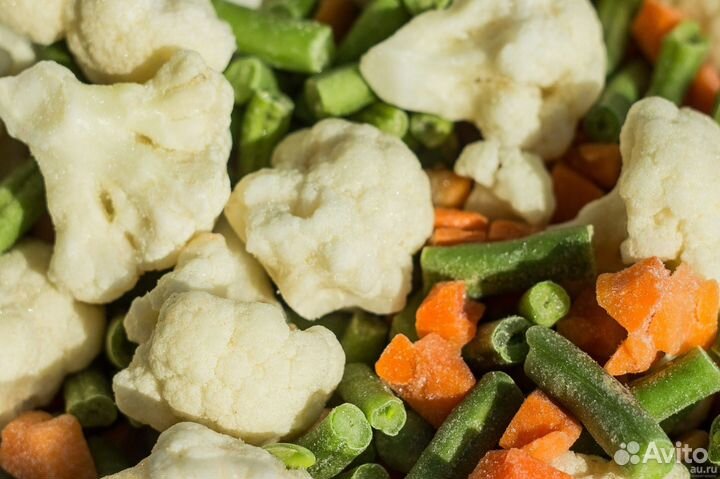 Весенние овощи Россия свежемороженные от 10кг