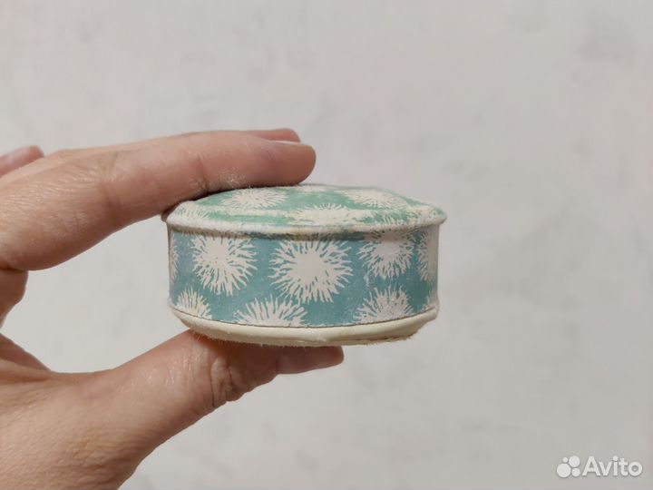 Пудра СССР Лебяжий пух рассыпчатая