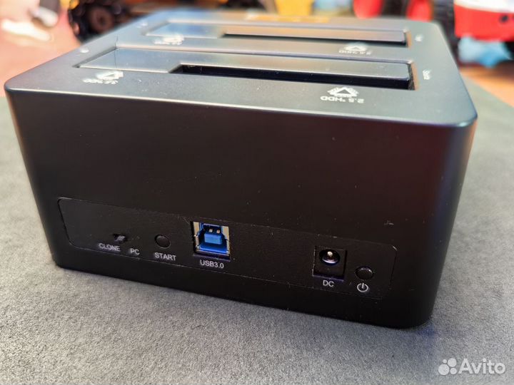 Док-станция для двух HDD Orico 6629US3-C 2.5'/3.5'